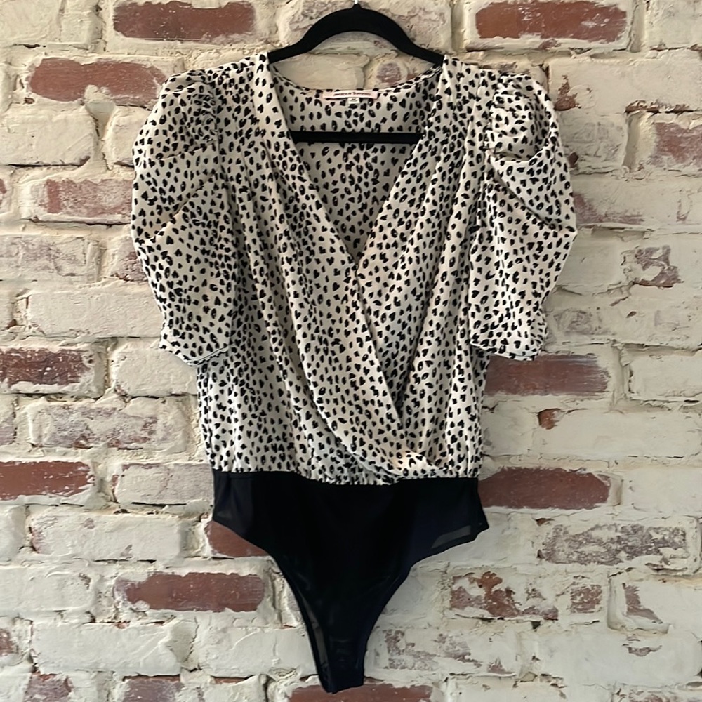 Animal Print Bodysuit size Medium